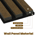 Decoración de pared Akupanel MDF Panel acústico de madera de madera