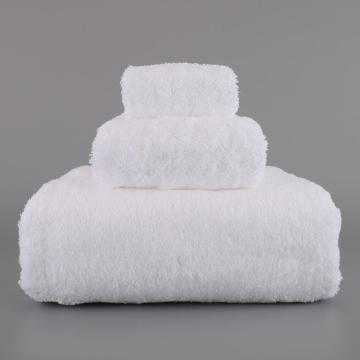 100% cotton towel for hotel with satin edge