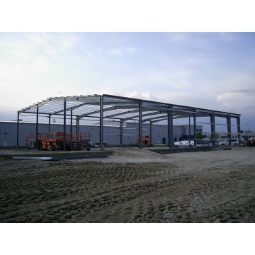 Atelier Modern Steel Structure en Algérie avec Certification Ce