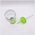 Popular High Quality 720ml Transparent Pet Disposable Plasti Cup Juice Cup