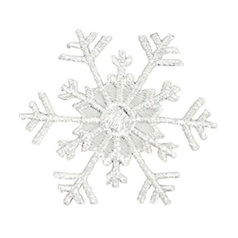 Snowflake Iron On Applique Patch