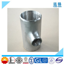 High Quality 304 316L Stainless Steel Reducing Tee