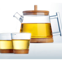 Fashion Design Glass Water Pot Glass Tea Set