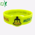 Bracelet en silicone haut de gamme sans BPA pour le cadeau de promotion