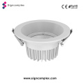 IP40 Dimmable Ugr<19 3/4/6/8 Inch COB Downlight LED Lamp of Die Cast Aluminium