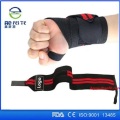 Gym sport custom weightlifting wrist wraps  fitness