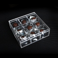 Acrylic chocolate packaging customzied shaped chocolate box