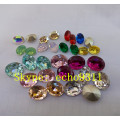 Colorful Rhienstone Oval Shape for Jewelry Decoration (DZ-3002)