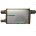 Dual 2.5′′/Center 3′′ Mirror Car Truck Mufflers Exhaust Muffler 4′′x9′′x22′′x28′′