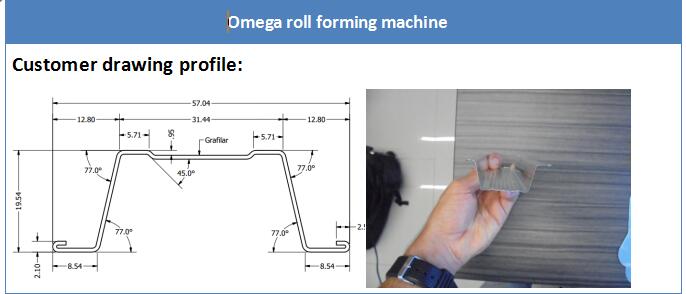 Fabricación de perfil metálico de yeso máquina talladora Omege Roladoras Perfiladoras