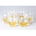 1 Set 6 PCS Home Used Glass Cup Clear Cup for Tea, Coffee