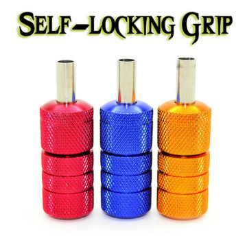 New Aluminium Self-locking Tattoo Machine Grips