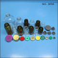 Glas Vials Caps