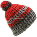 Slouchy woman handmade knitted hat clothing cap