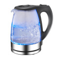 Hervidor eléctrico calentador de agua con SpeedBoil Tech Glass Tea Coffee Pot 1.8 litros Inalámbrico con luz LED Hervidor de vidrio