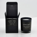 Black Paper Packaging Luxury Gift Candle Box