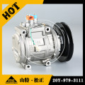 Komatsu parts D85A-21 bulldozer parts air compressor 20Y-979-3111