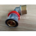 Brass Th Press Fitting - Equal Male Elbow (a. 7033)