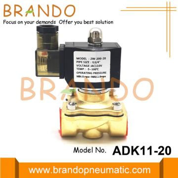 G3/4'' ADK11-20G/A/N Pilot Operated Brass Solenoid Valve