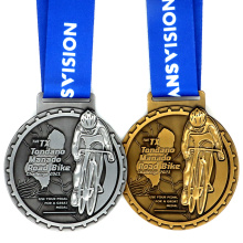 Recycling -Mountainbike -Rennmedaille