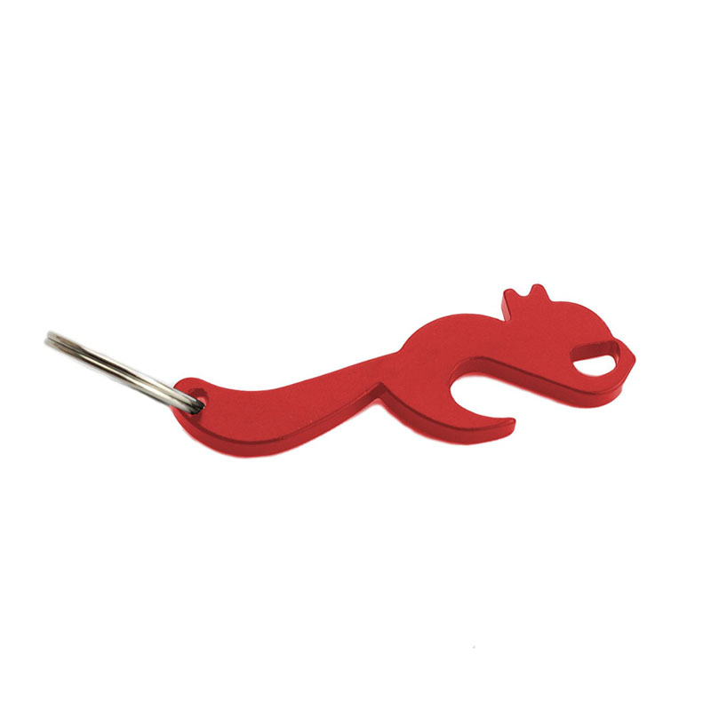 Squirrel Shape Bottle Opener Animal Key Chain