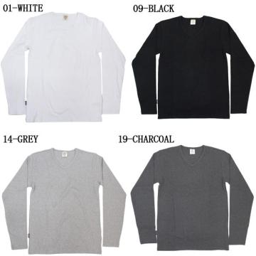 Men's 100% cotton Blank long Sleeve T -shirt