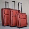 3pcs equipaje conjunto venta por mayor bolso de la carretilla