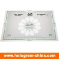 Security Anti-Fake Certificate with UV Logo Printing