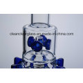 Factory Wholesale New Design Glass Water Pipe Smoking Pipe with Gears Perc