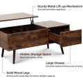 Adjustable Wood Coffee Table Multi-Function Coffee Tables