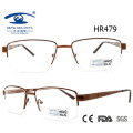 Neueste Stil Halbes Rahmen Metall Gläser Brillengestell (HR479)