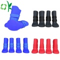 Bottes pour chiens en silicone antidérapantes, chaussures imperméables pour animaux de compagnie