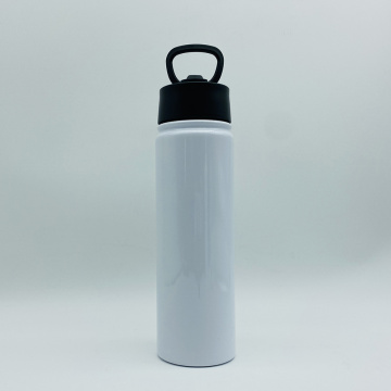 Isolierte Wasserflasche breitem Mund -Sport -Flask für kaltes Getränk