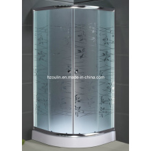 Showroom Privee verre trempé Salle de douche simple (AS-906)