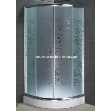 Showroom Privee Tempered Glass Simple Shower Room (AS-906)