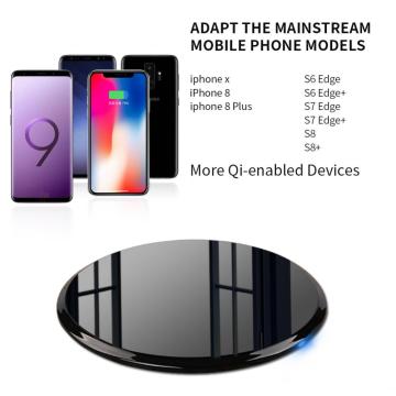 Ultra-Slim Wireless 10W Fast Charging Pad Stand