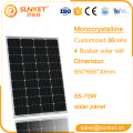 panel solar 70W mono para el hogar