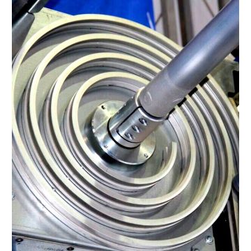 Porta de alta velocidade espiral da liga de alumínio
