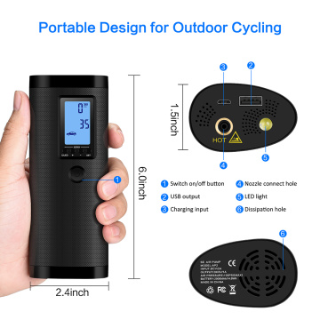 NEWO Digital Portable Tyre Inflator Scooter Air Pump