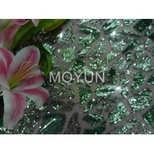 POLY MESH AVEC 3MM SEQUIN EMBD 50/52 "