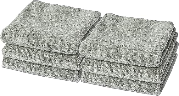 Gray microfiber towel Gray microfiber towel