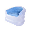 color customized of blue inflatable sofa