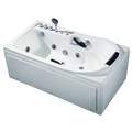 Tragbare Whirlpool -Massage Badewanne Luftglas Wannenheizung