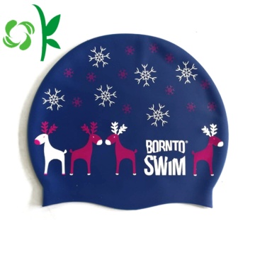 Silikon Swim individuell bedruckte Logo Cap Wasser Sport