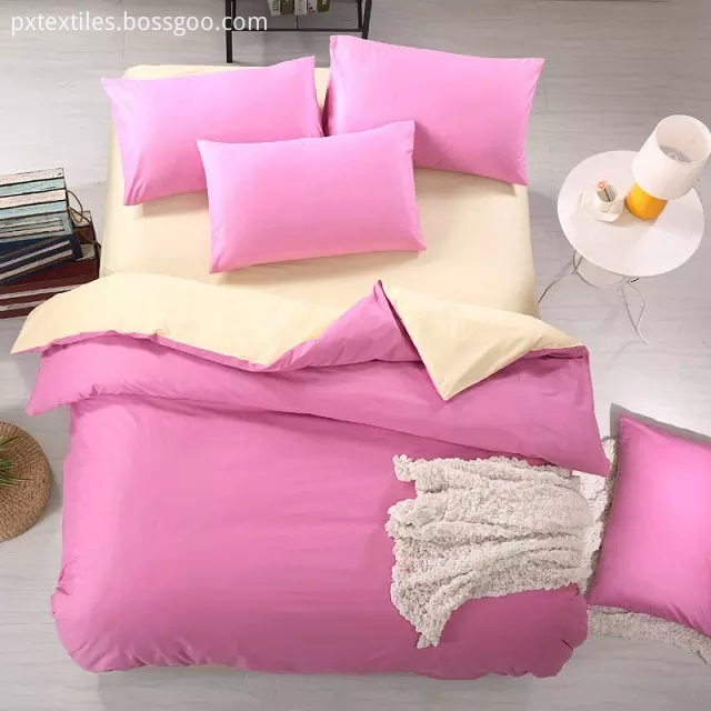  Microfibre Solid Comforter Cover Set