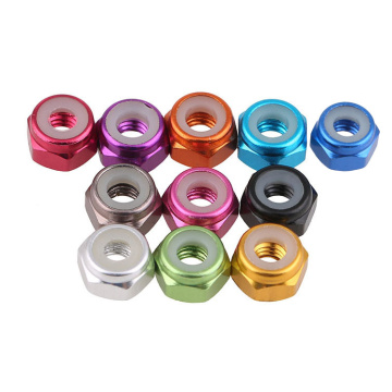 Color Aluminum Alloy Lock Loose Lock Nut