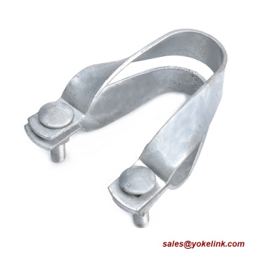 Galvanized Steel Cross Connector Purlin Clamp for Greenhouse