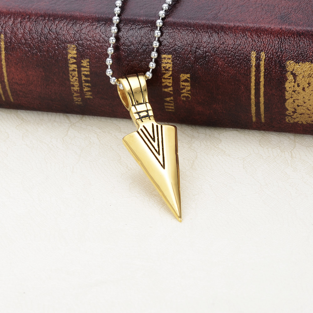 Fashion Stainless Steel Arrow Shape High-quality Pendant