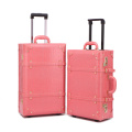 equipaje de maleta de cuero de PU durable