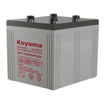 2V Stationary Gel Battery -2V1500AH for Power Plant